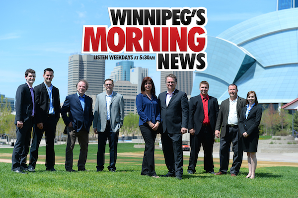 Corus Winnipeg Morning News Changes Monday