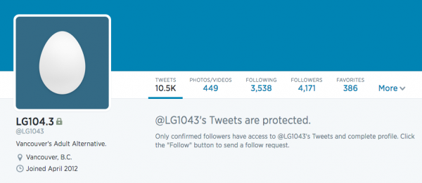 lg twitter