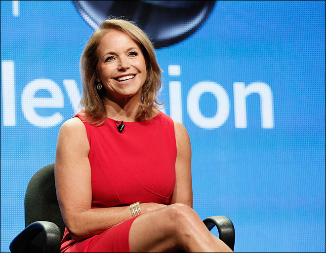 Katie Couric Debuts Daily Live Streaming Newscast for Yahoo