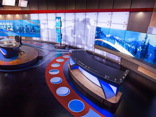 KOMO-TV’s New News Set Pays Tribute to Colleagues