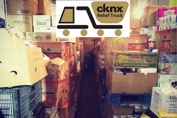 Overwhelming Support For CKNX Relief Truck
