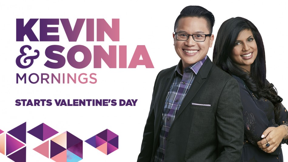 Kevin & Sonia Return! this time its morning at KiSS FM Vancouver
