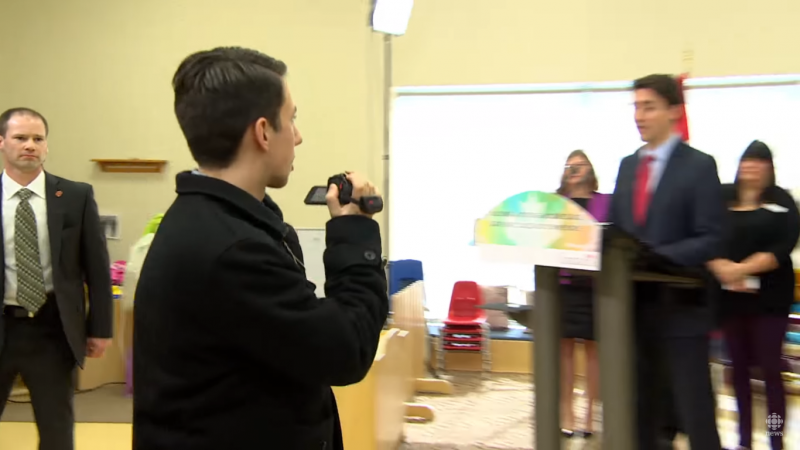 Why Alternative Media Reporter called PM Justin Trudeau a Scumbag…