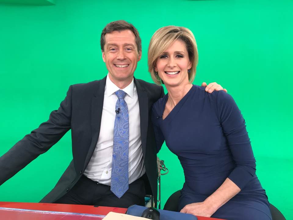 Michael Kuss quits Global BC to enter a career in Radio! Recent pic with Coleen Christie