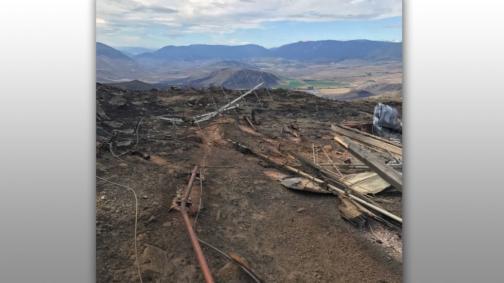 Pattison’s CIFM transmitter burns to the ground near Ashcroft