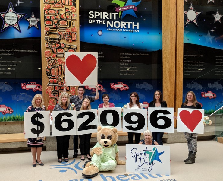 Spirit Day on 99.3 The Drive and 101.3 The River raises over $62,000 in Prince George