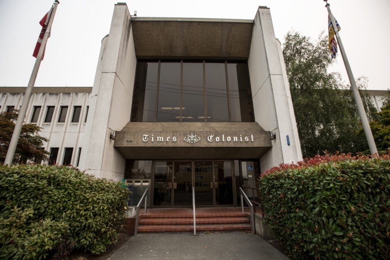 Victoria Times Colonist to Abandon its own Printing Operation