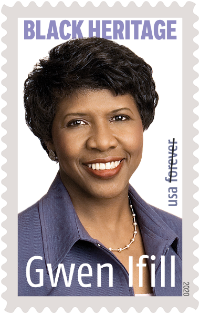 Broadcast Journalist Gwen Ifill Honored with US Postage Stamp