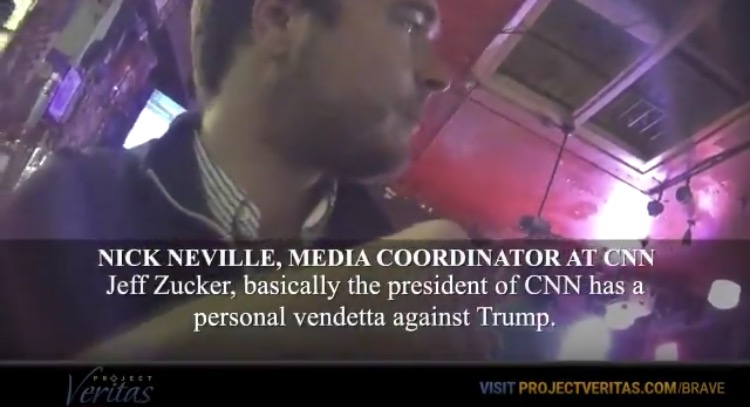 O’Keefe Strikes Again! Project Veritas Undercover CNN Video Exposes Jeff Zucker’s “Personal Vendetta” Against Trump
