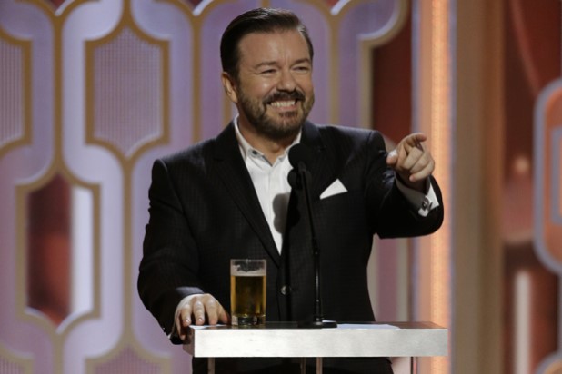 Ricky Gervais to Host 2020 Golden Globes for Record 5th Time