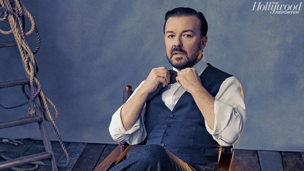 Ricky Gervais, 5-Time Golden Globes Host, Has a Few More Things to Say to Hollywood