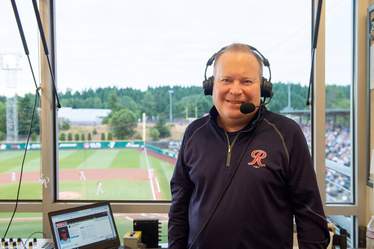 Voice of the Tacoma Rainiers, Mike Curto, stuck in baseball limbo during COVID-19 shutdown