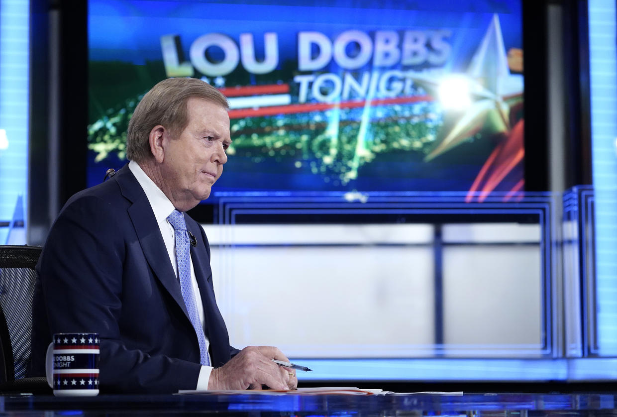 “Lou Dobbs Tonight” has been canceled after a decade