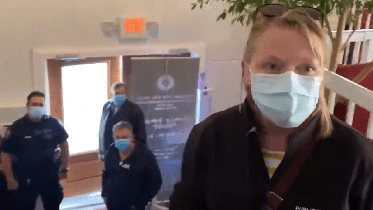 Calgary church pastor’s video confronting police goes viral