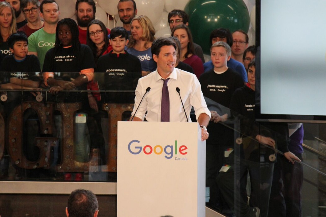 Google “Surprised” By Trudeau’s Internet Censorship Crackdown In Canada