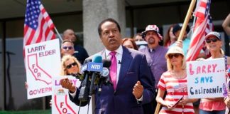 Radio host Larry Elder files lawsuit over California ballot