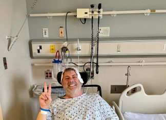 Ian Power in hospital and recovering