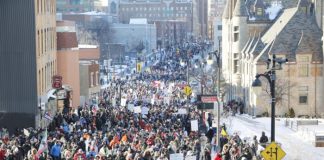 Thousands of Protesters March in Montreal to Denounce COVID ‘Tyranny’