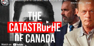 The Catastrophe of Canada – Rex Murphy & Jordan Peterson ‘What you won’t see on msm’