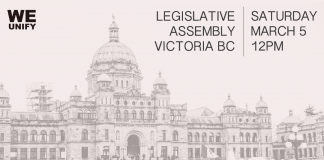 Brian Peckford’s Call To Action – Legislative Assembly Victoria BC Saturday March 5th, 12 NOON!