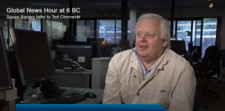 Squire Barnes talks with Ted Chernecki