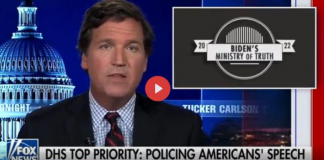 Tucker Carlson’s Monologue Exposing The Biden Administration’s “Ministry of Truth”