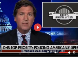 Tucker Carlson’s Monologue Exposing The Biden Administration’s “Ministry of Truth”