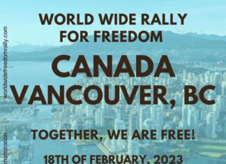 World Wide Rally For Freedom in Vancouver this coming Saturday