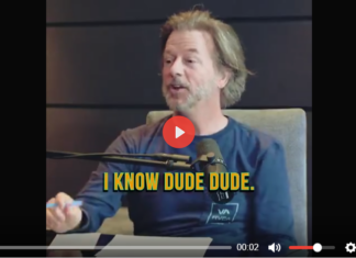 Dana Carvey Making Light Hearted Banter On An Otherwise Serious Situation