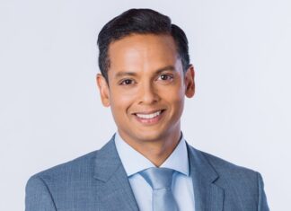 Jason Pires crosses the street to Global…