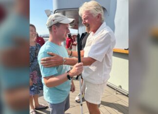 From kicked off to welcome aboard: How a blind Vancouver Paralympian was hired by Virgin cruise line