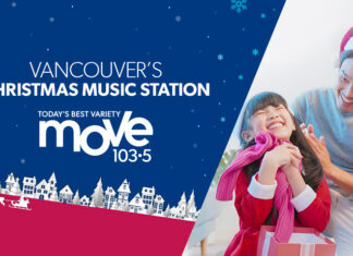 Move Is Vancouver’s Christmas Music Station @103.5