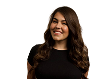 Kierstyn Michelle of Harvard makes an announcement