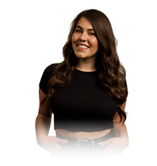 Kierstyn Michelle of Harvard makes an announcement