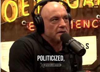 “The Media isn’t saying anything because they took the vaccine and they’re probably freaking the fuck out…”