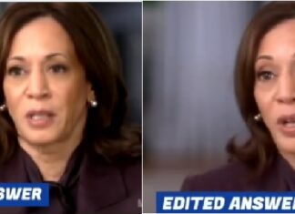 Fake News ’60 Minutes’ Caught Editing Kamala’s Nonsensical Answer with Previous Soundbite to Make Her Sound Coherent and Normal