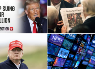 Trump Sues Media Outlets For $10 BILLION, Claims Bias