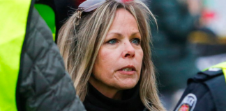 Leaders of the Freedom movement, Tamara Lich & Christine Anderson side by side in the EU Parliament Plenary Session.